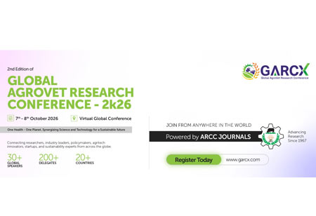 GARCX 2026 to Unite Global Leaders in Agriculture, Food Systems, and One Health at a Virtual International Conference