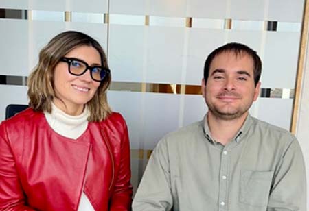 Lorena Pinto A., Commercial Manager and Nicolas Fuenzalida, Commercial-Technical manager,  OSIRIS Plant Management,  OSIRIS Plant Management | Agri Business Review